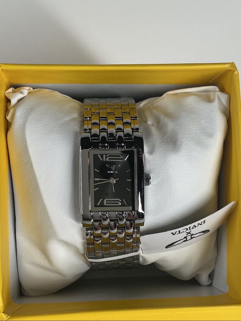 Women’s silver, and black watch - 69899